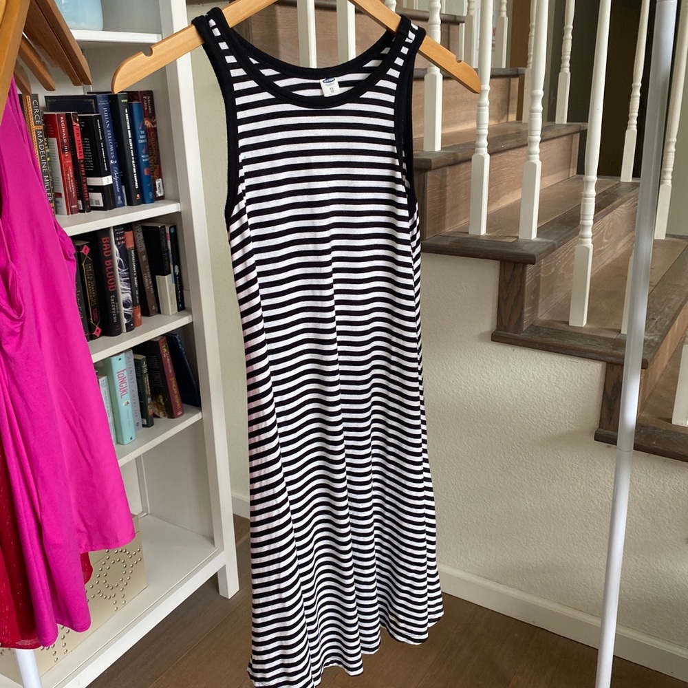Old Navy Striped Tank Dress XS